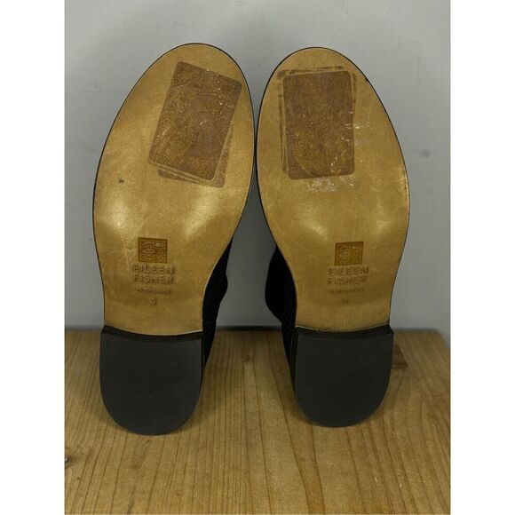 Eileen Fisher Women's Jude Recycled Stretch Knit Ankle‎ Bootie Black Size 5 - Picture 5 of 6